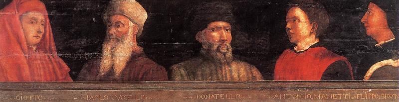 UCCELLO, Paolo Five Famous Men er China oil painting art